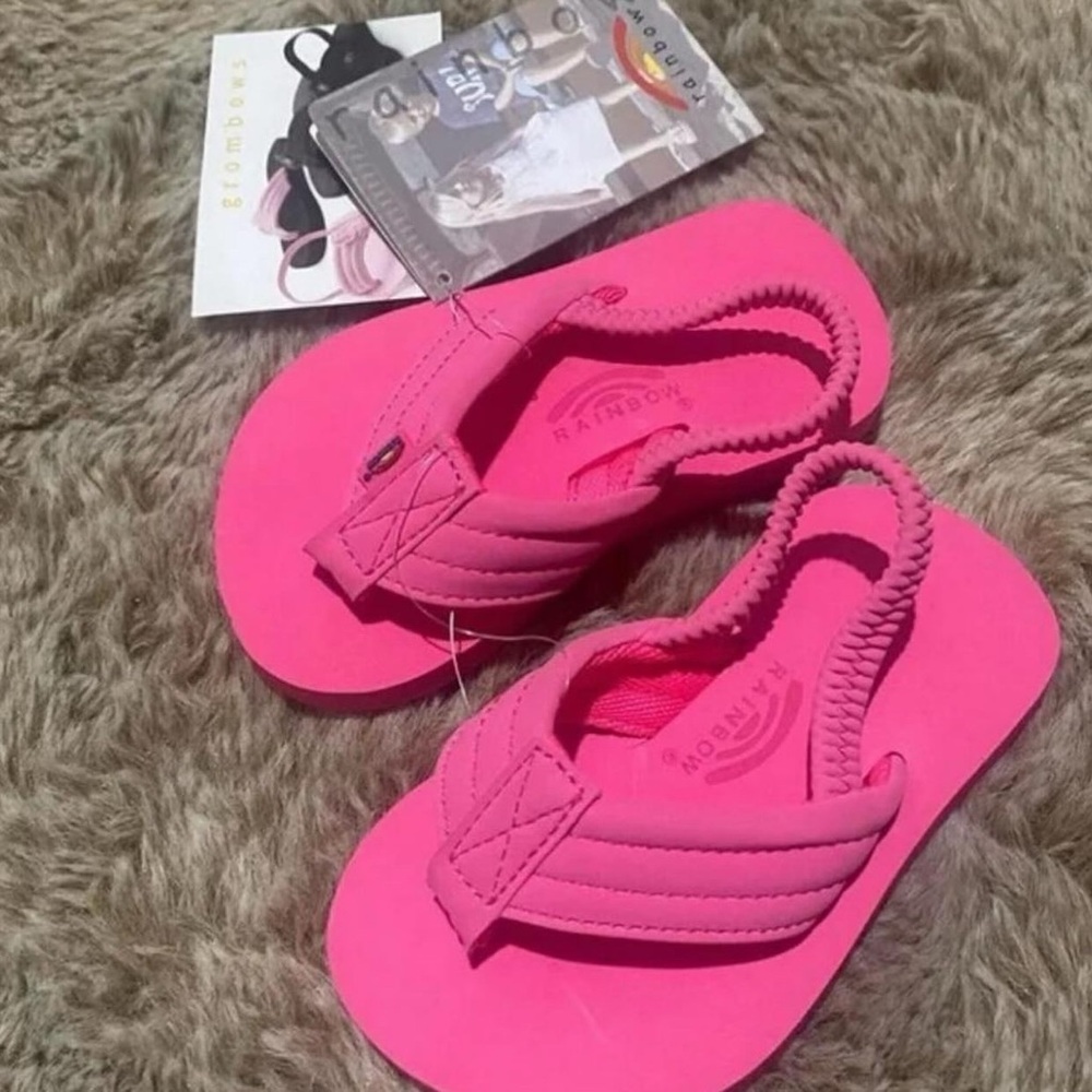Kids rainbow sandals